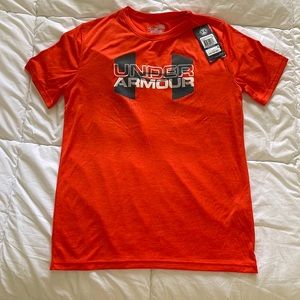 Under Armour Youth Orange T shirt